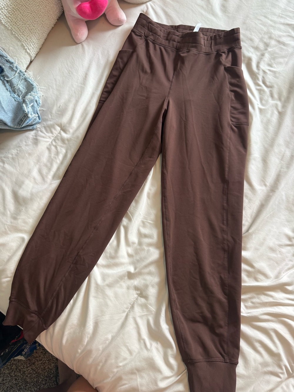 Fabletics Brown Jogger Track Pants